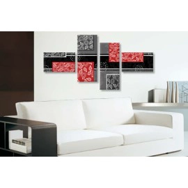 Abstract Rosu si Negru 3285
