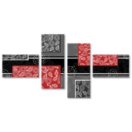 Abstract Rosu si Negru 3285