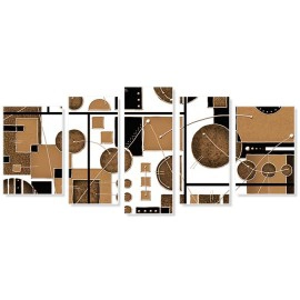 Abstract bej-negru 3624