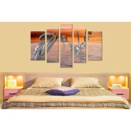 Abstract silver 6515