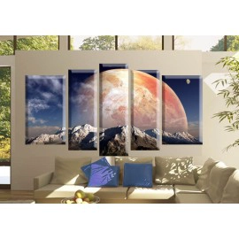 Munte in spatiu 1460