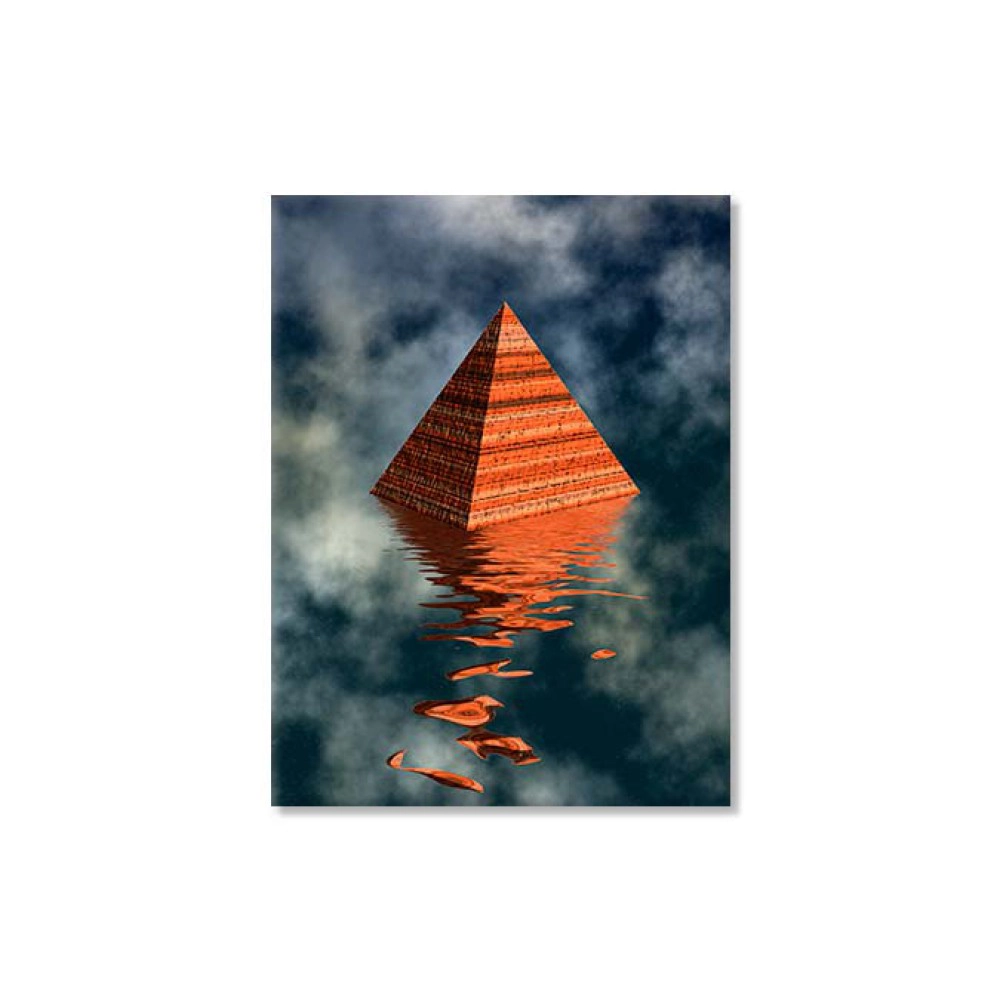 Abstract pyramid 2611