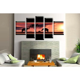 Elefanti Africa vector 2224