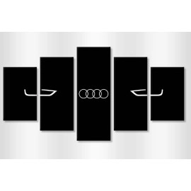 Tablouri canvas sigla Audi 1319