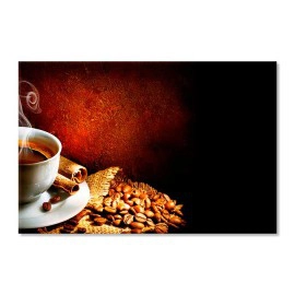 Tablou bucatarie cafea scortisoara