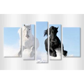 Tablouri moderne cai in galop 3255