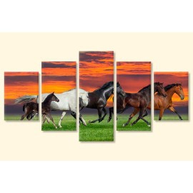 Tablouri living cai in asfintit