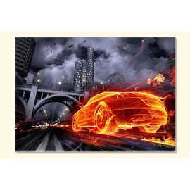 Tablouri City car 7745