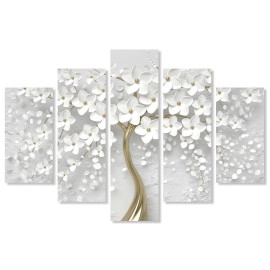 Tablouri moderne copac flori