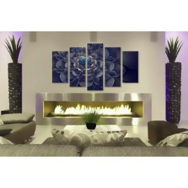 Fractal gri-albastru 2247