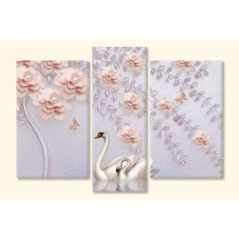 Tablouri canvas lebede 17314