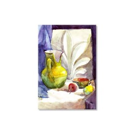 Vas din lut si fructe 6383