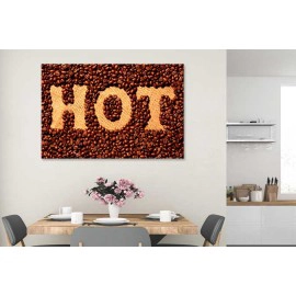 Tablou bucatarie hot coffee 56745