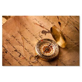 Tablou busola pe papirus 43971