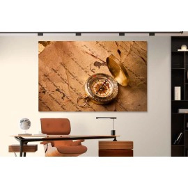 Tablou busola pe papirus 43971