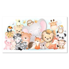 Tablou canvas camera copii animalute