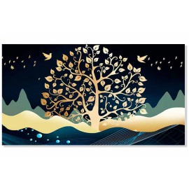 Tablou copacul vietii valuri 16160