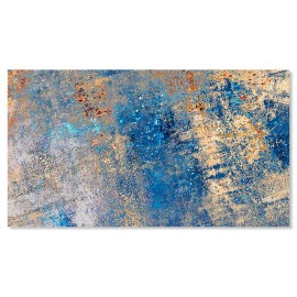 Tablou canvas nuante albastru auriu cupru