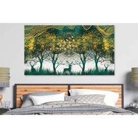 Tablou cerbi in padure 43129