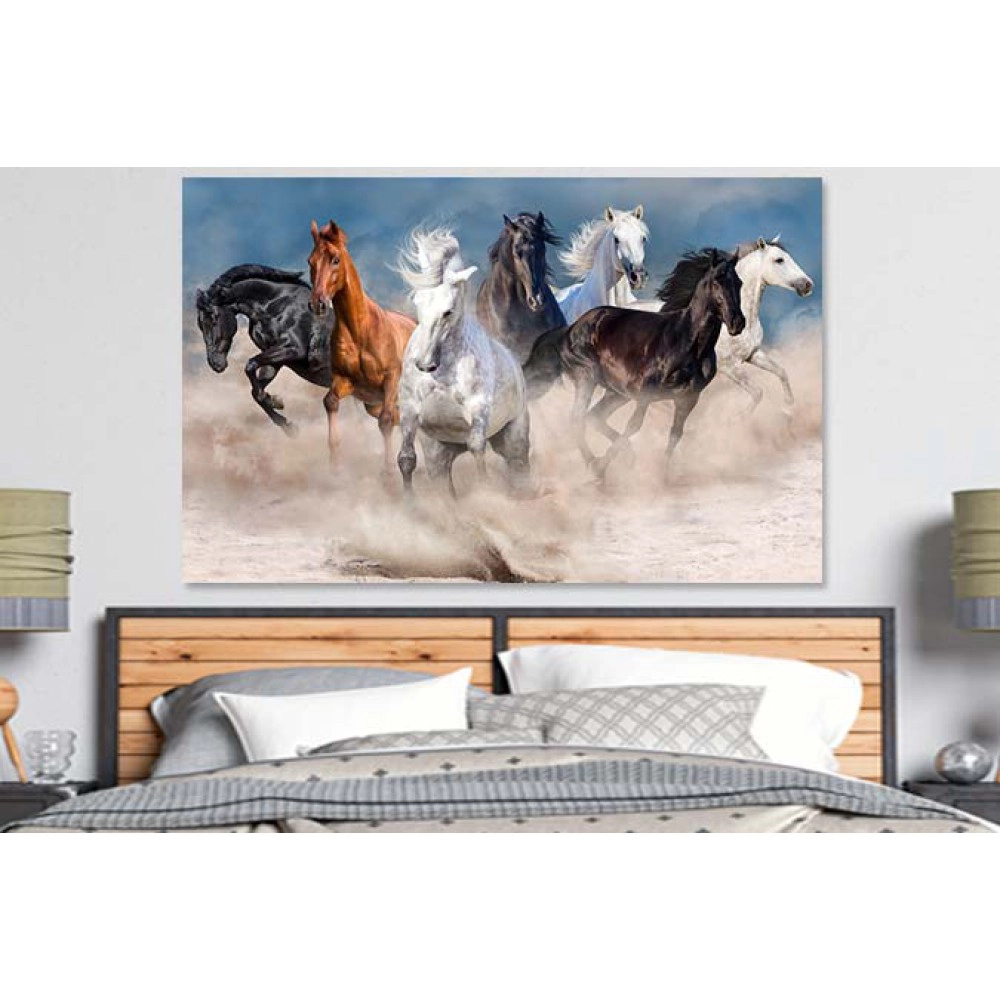 Tablou canvas cai cabrati 16141