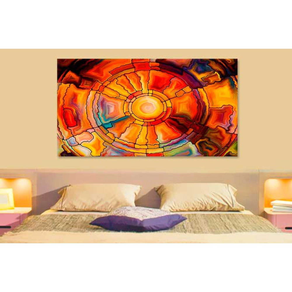 Tablou dormitor terapia culori 65428