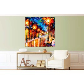 Tablou canvas plimbare parc el 28176