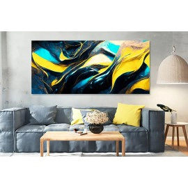 Tablou canvas modern combinatie de culori