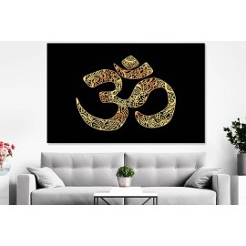 Tablou feng-shui semnul om-aum