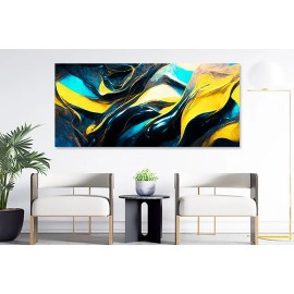 Tablou canvas modern combinatie de culori
