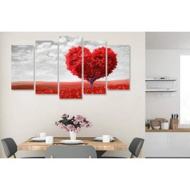 Inima rosie copac 42747