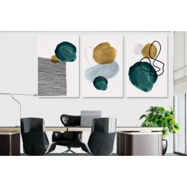 Tablouri canvas 3 piese watercolor