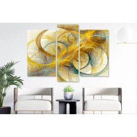 Tablouri canvas abstract fractal geometrie