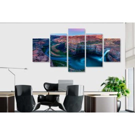 Tablouri peisaje frumoase cascada din canion