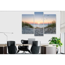 Tablouri canvas peisaje plaja in asfintit