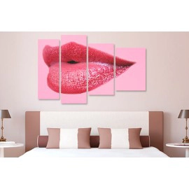Tablouri Glass lips 2888
