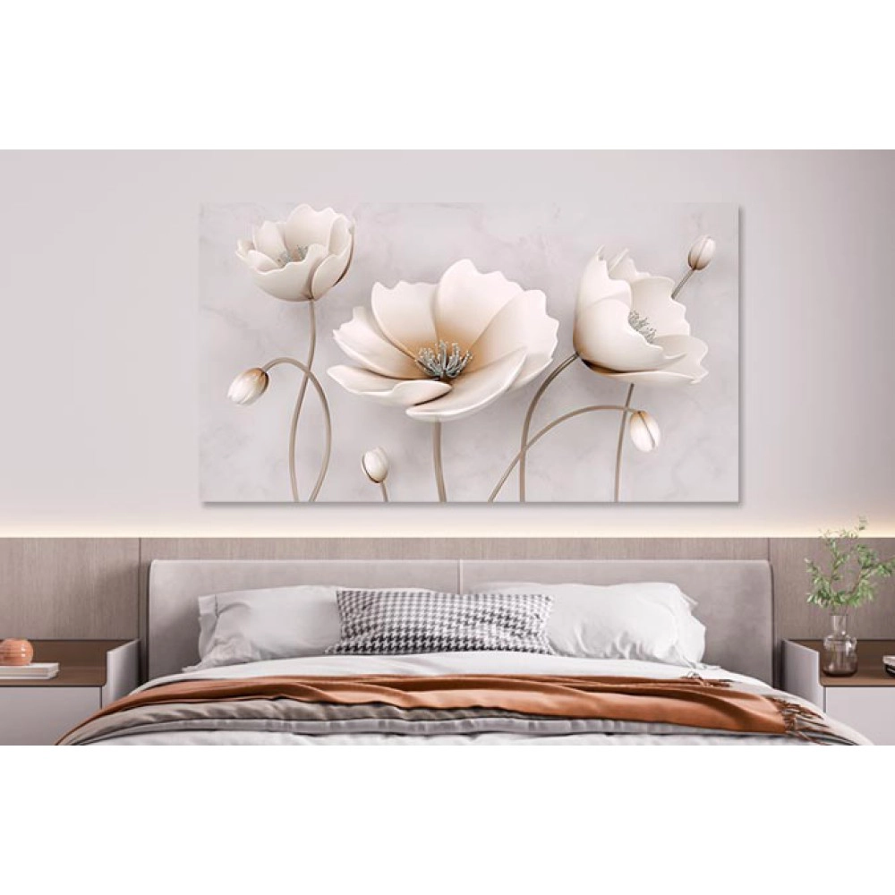 Tablou canvas flori stilizate 27117