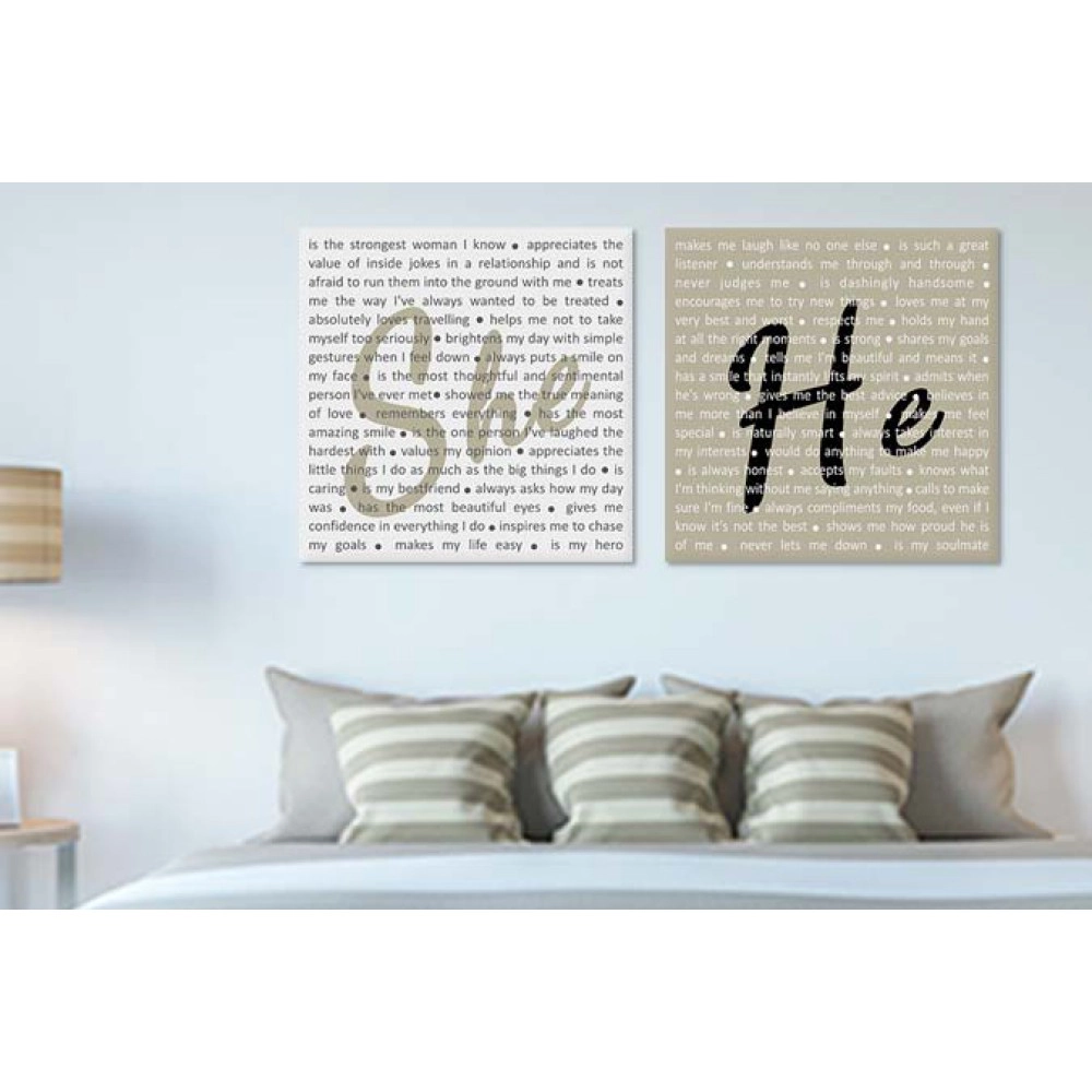 Tablouri canvas Ea si El 6622