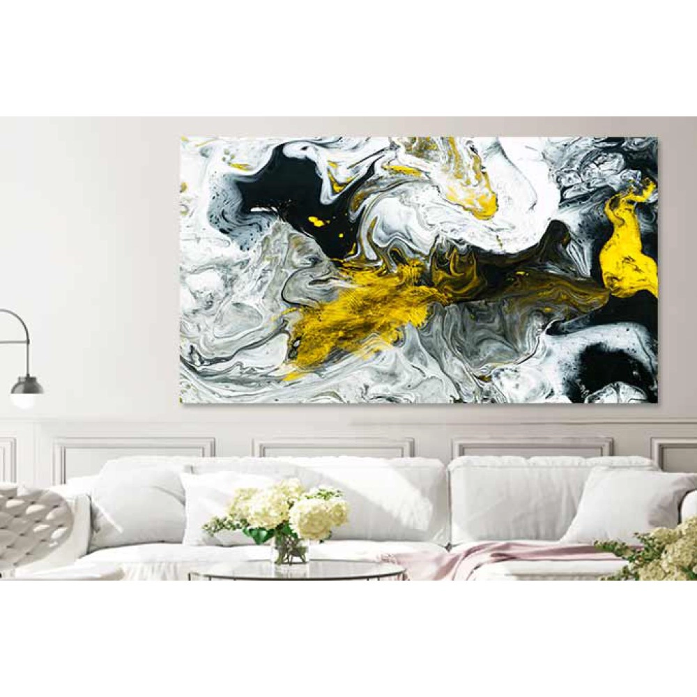 Tablouri nuante auriu-gri 70187