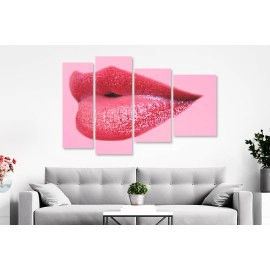 Tablouri Glass lips 2888