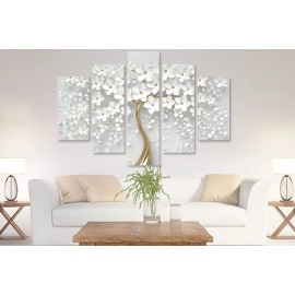 Tablouri moderne copac flori