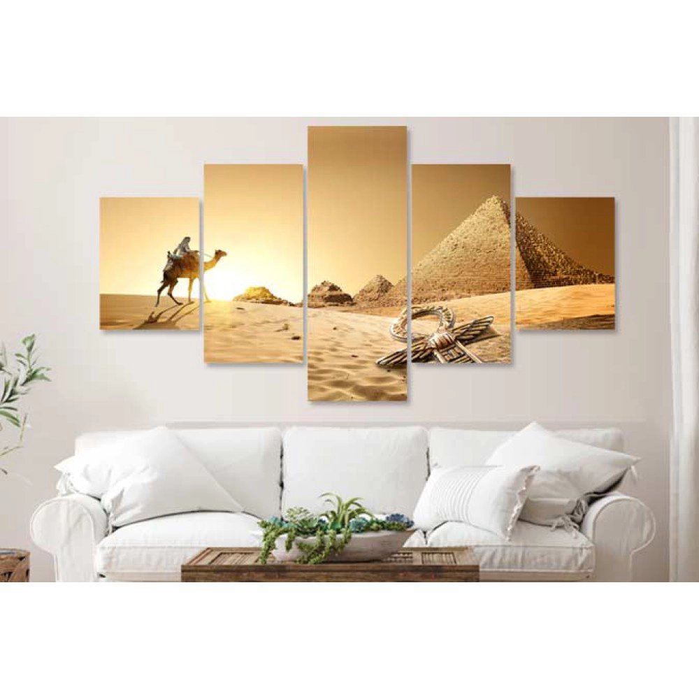 Tablouri canvas piramide 22698