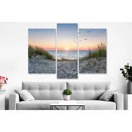 Tablouri canvas peisaje plaja in asfintit