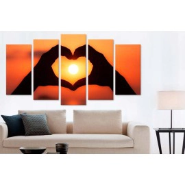 Tablouri canvas love sun 65381