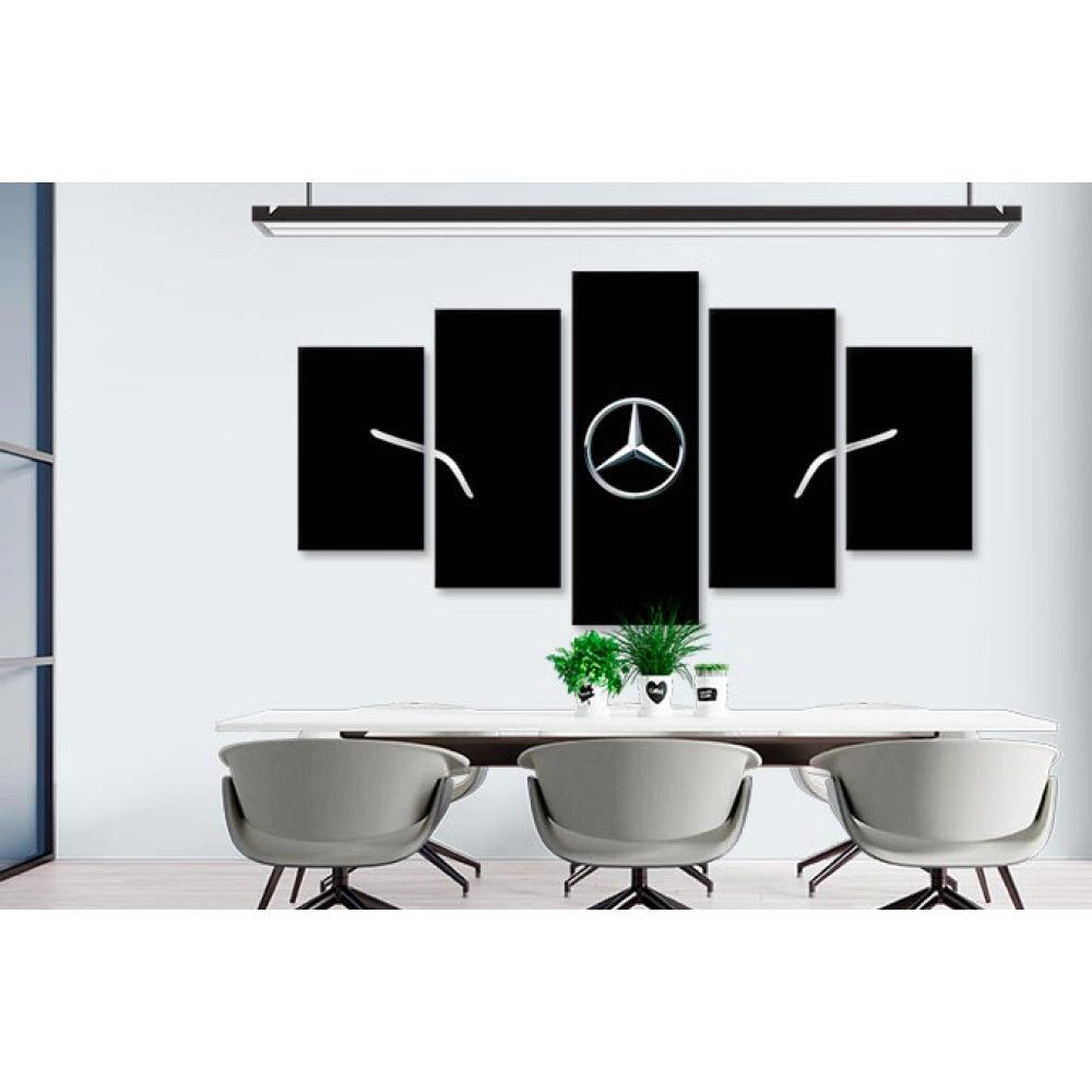 Tablouri canvas sigla Mercedes