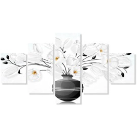 Tablouri canvas vaza cu flori