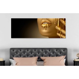 Tablou modern auriu fashion