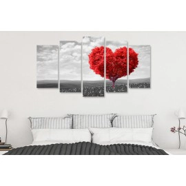 Tablouri canvas copac inima 42547