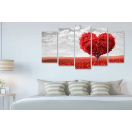 Inima rosie copac 42747