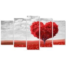 Inima rosie copac 42747