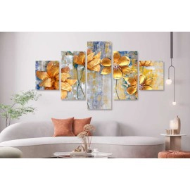 Tablouri flori aurii 14556